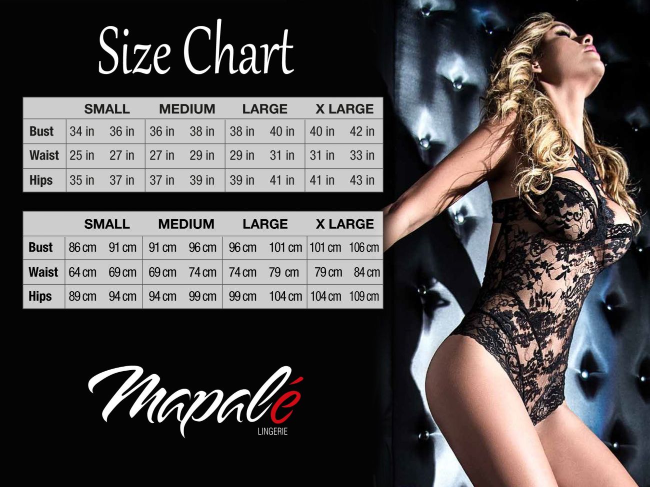 Dress Size chart 