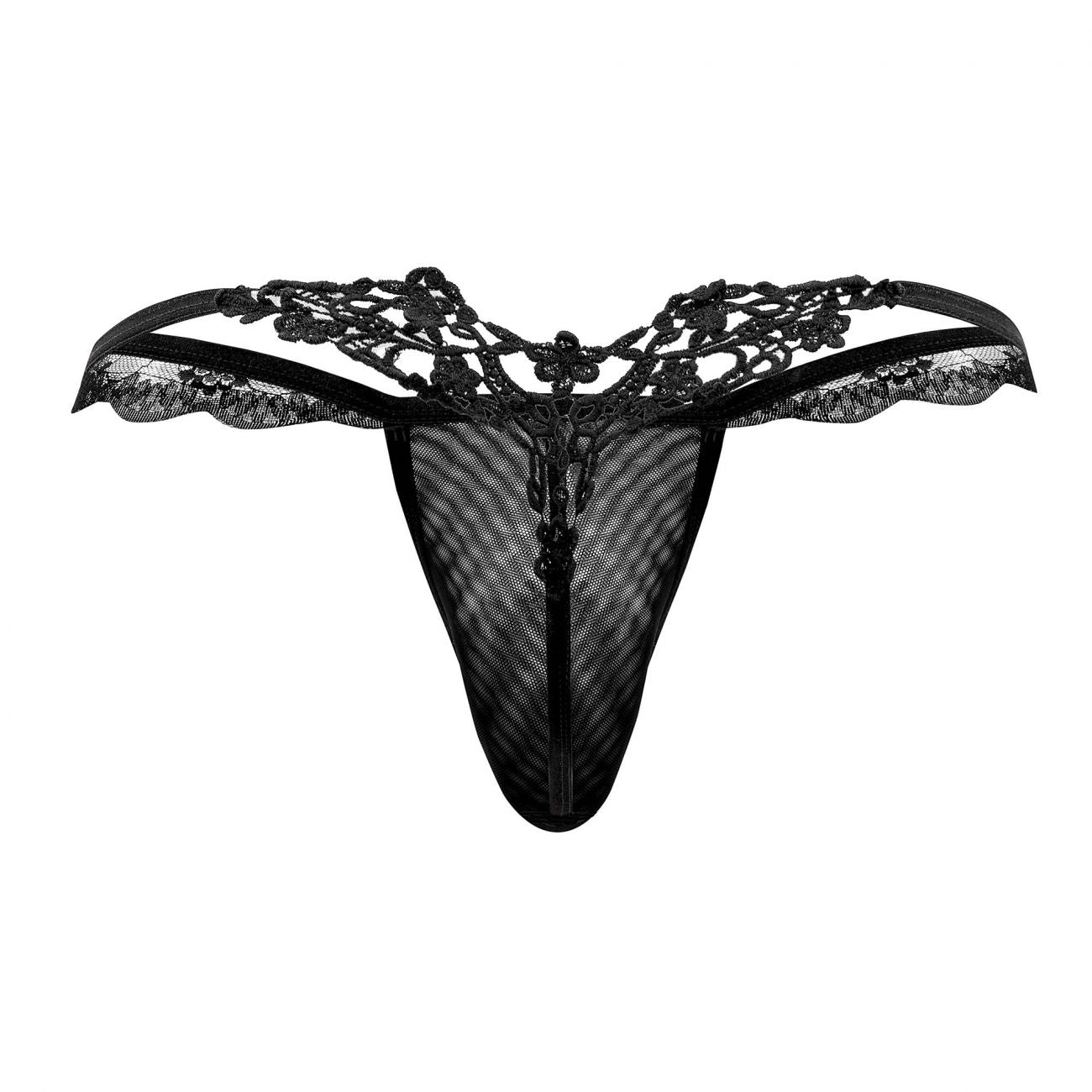 Mesh-Lace G-String