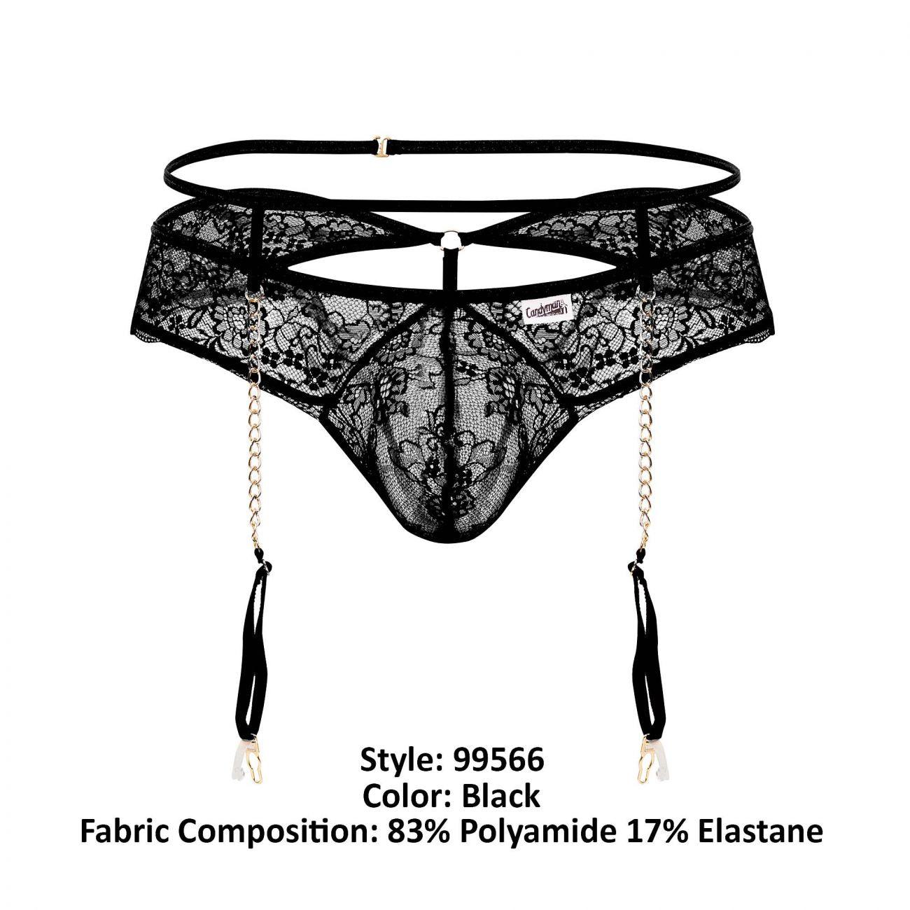 Lace Garter-Jockstrap Outfit