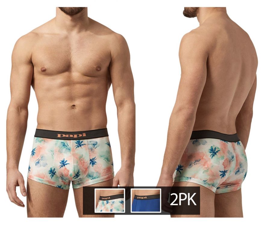 2PK Stretches Trunks | Subtle Brazilian Trunks | Yummy Look