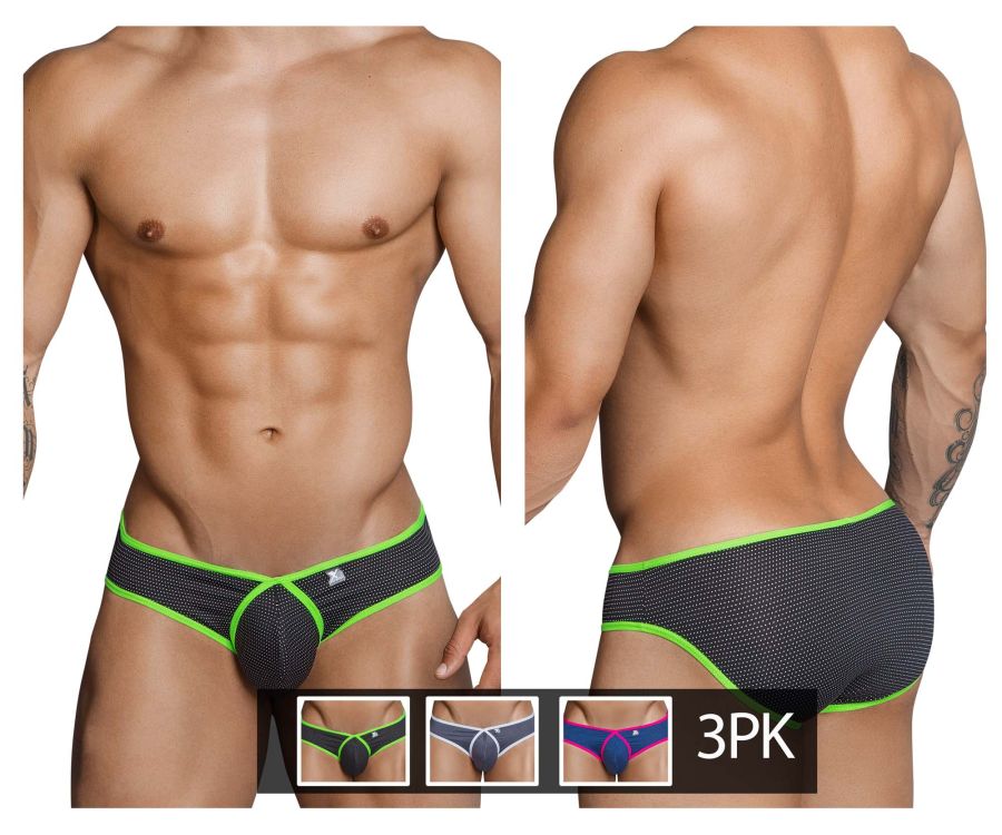 3PK Pure Cotton Briefs | 3PK Pure Trunks | Yummy Look