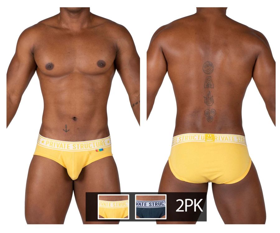 Pride 2PK Mid Waist Mini Briefs