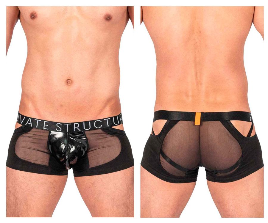 Alpha Low Waist Mesh Back Jockstrap Trunks